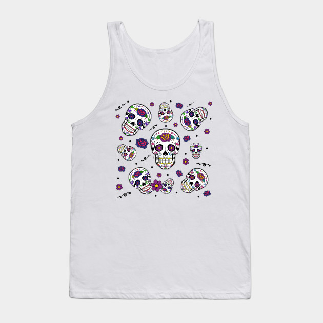 Sugar skull pattern